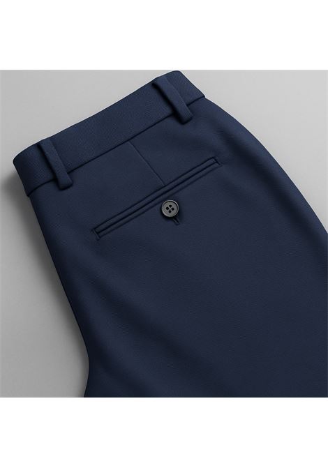 Pantalone CIRCOLO 1901 in piqué blu navy con lacci logati CIRCOLO 1901 | Pantaloni | CN4663447